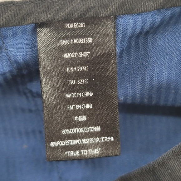 Volcom Men's 34 Chino Shorts Cotton Blend Black Skate Streetwear Casual - Picture 6 of 6